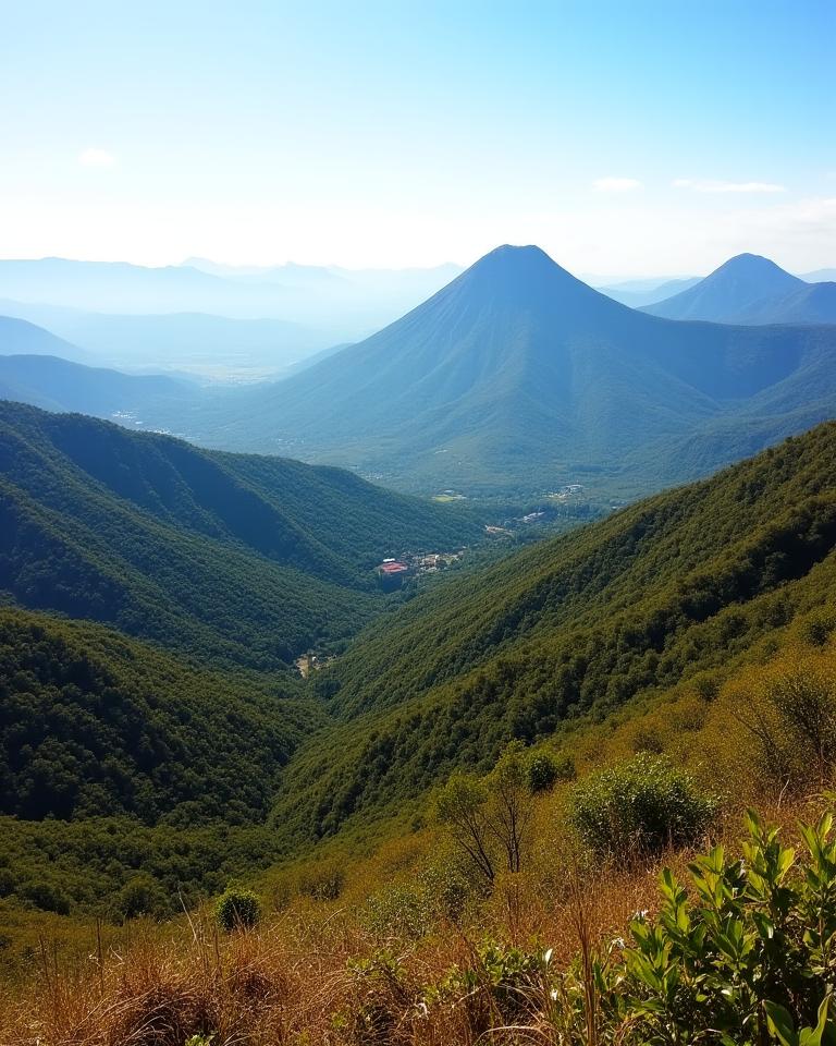 Paisaje volcánico de Manizales