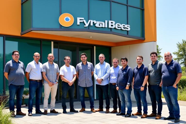 Equipo PyraBee en Manizales